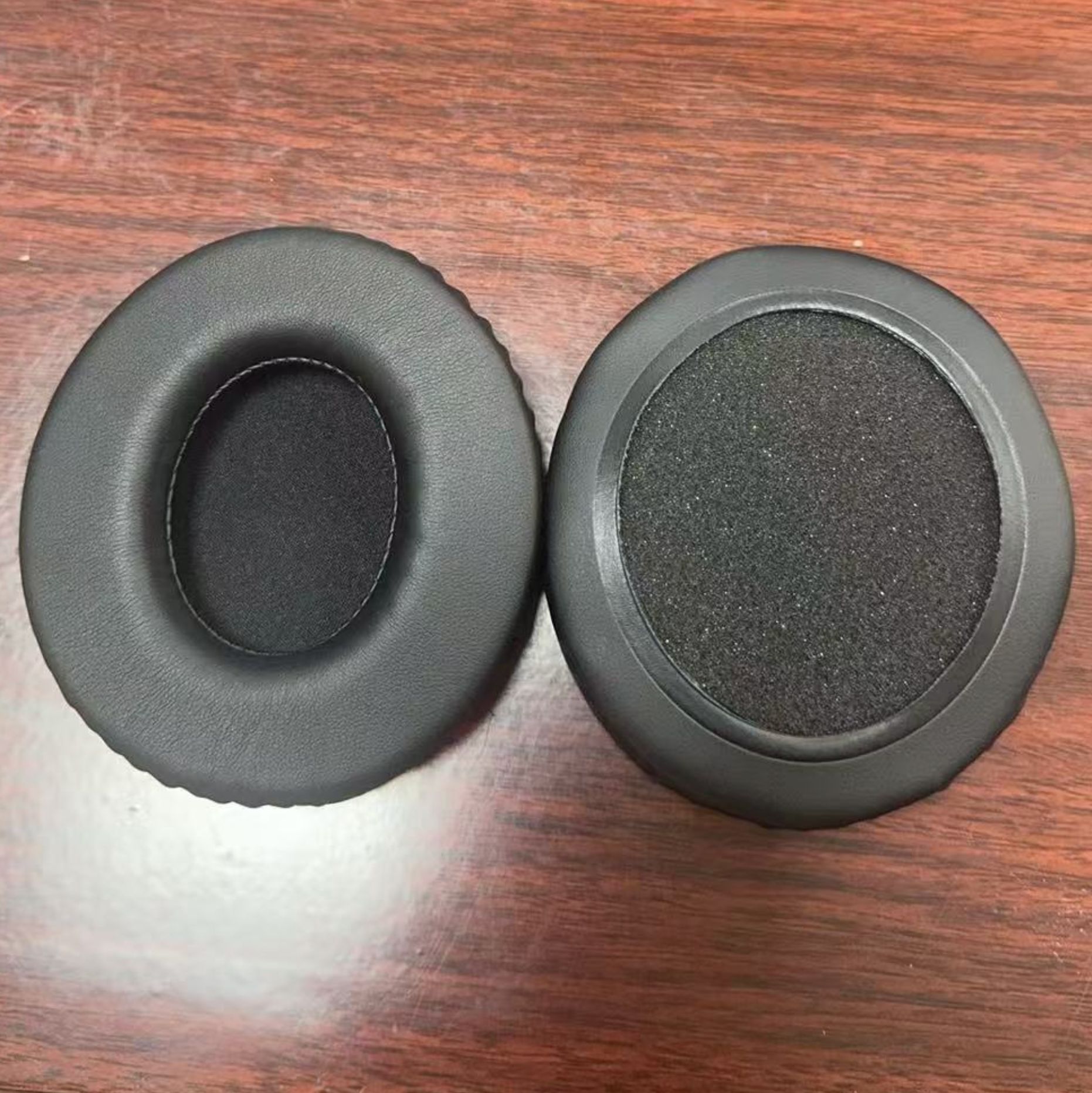 Oval universal headphone earpads 90*70 95*75 100*80 105*85 110*90mm protein leather ear cushions
