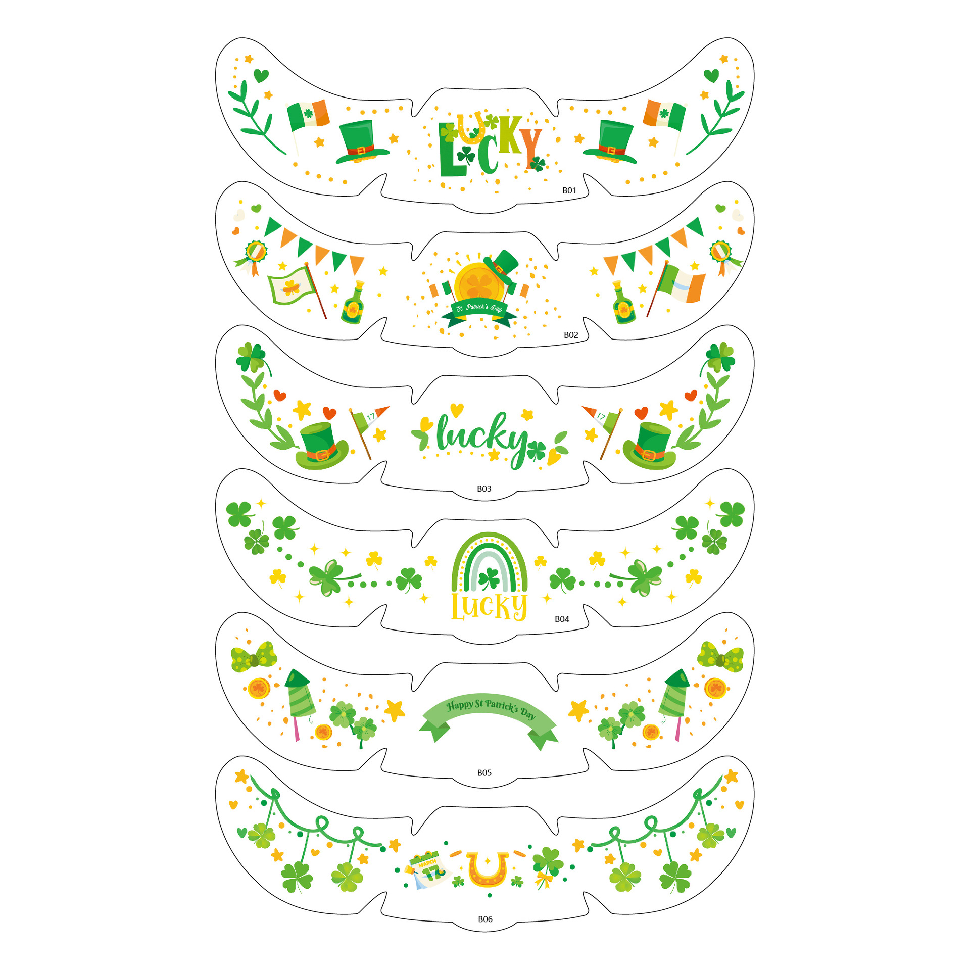 New Freckle Tattoo Sticker Gold Foil Silver Foil Party Flash Face Makeup Temporary Tattoo Sticker Paper