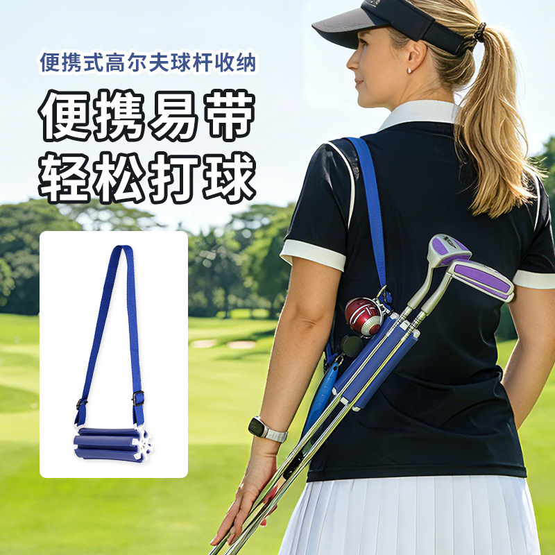 Golf club holder TEE cap container course small item storage club storage container storage rack