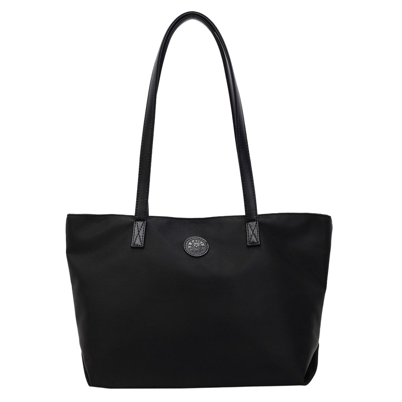 2026 Sense Oxford Cloth Bag Women Solid Color Large Capacity Tote Bag Niche Commute Shoulder Bag