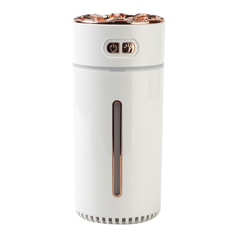 Smart Car Humidifier Air Purifier Aromatherapy Essential Oil Car Odor Removal Auto Atmosphere Light