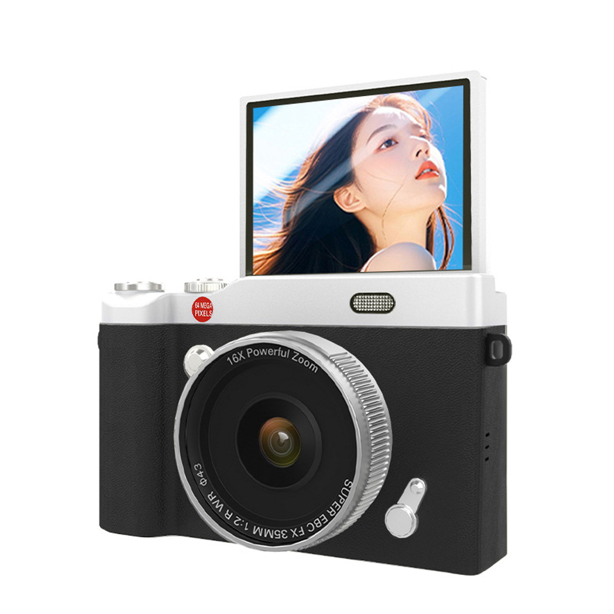 CCD Digital Camera 4K HD Portable Camera Student Digital Camera Children Toy Gift