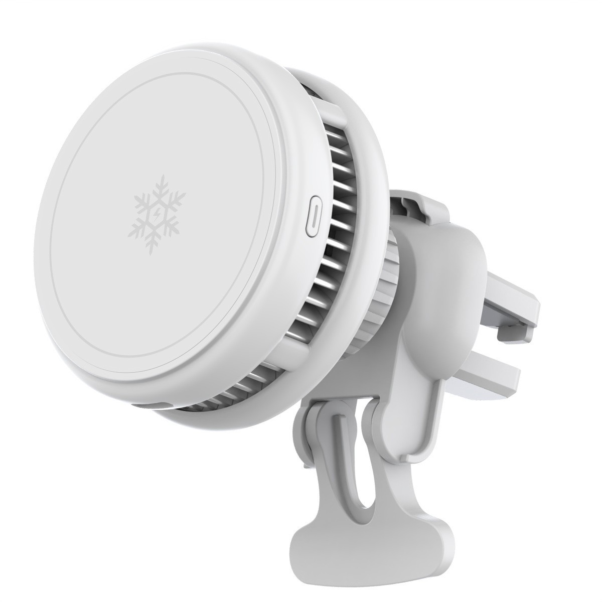 Magnetic Qi2 25W with Cooling Fan Refrigeration Car Wireless Charger with Phone Wireless Fast Charging