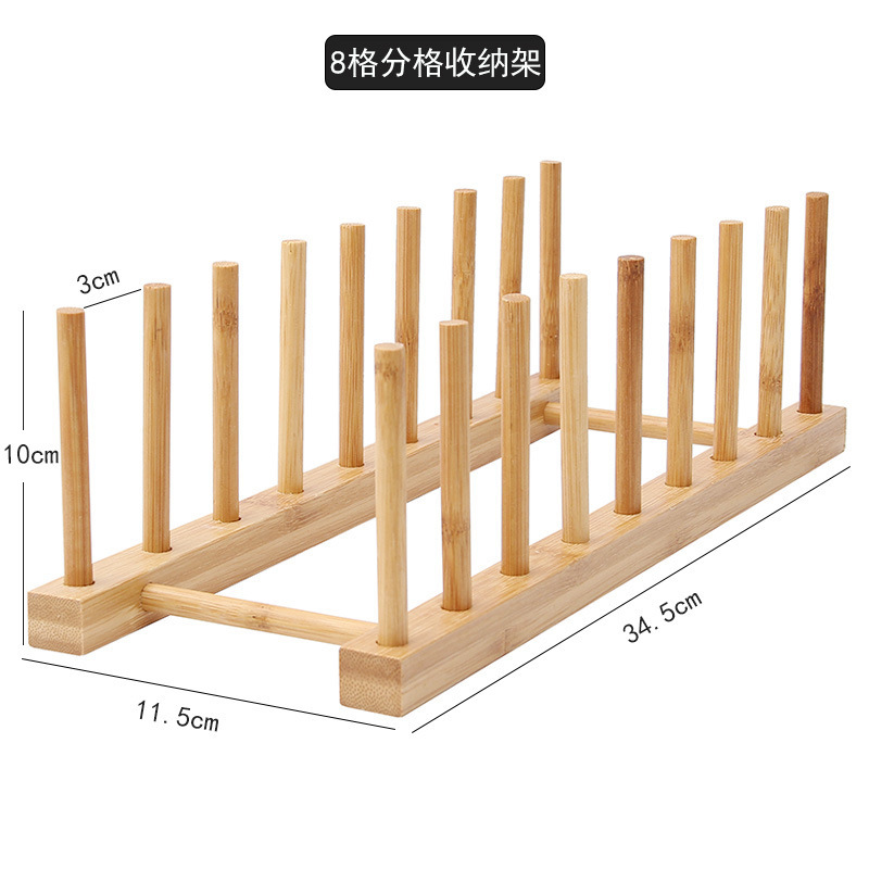 Kitchen bowl rack, tea cake bamboo holder, Pu'er tea rack, tea cake stand, tea cake display rack, drip tray