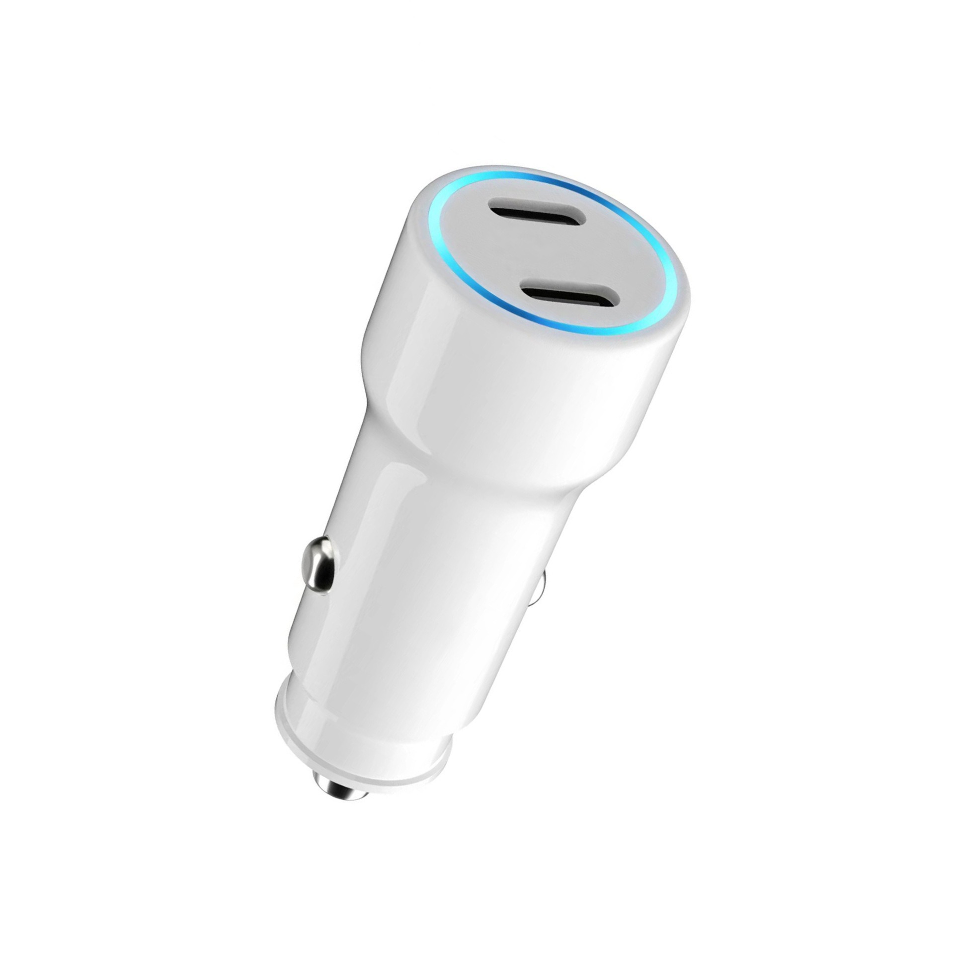 PD60W Car Charger N19 Car Fast Charger Dual C Port Car Charger Phone Charger