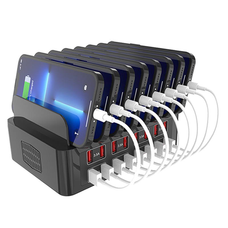 150W High Power Mobile Phone Storage Stand Charger Product USB Multi-Port Charger