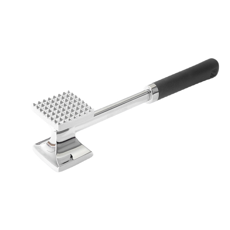 Household aluminum meat tenderizer thickened tender meat tenderizer beef pork chop meat tenderizer kitchen gadget large size meat mallet