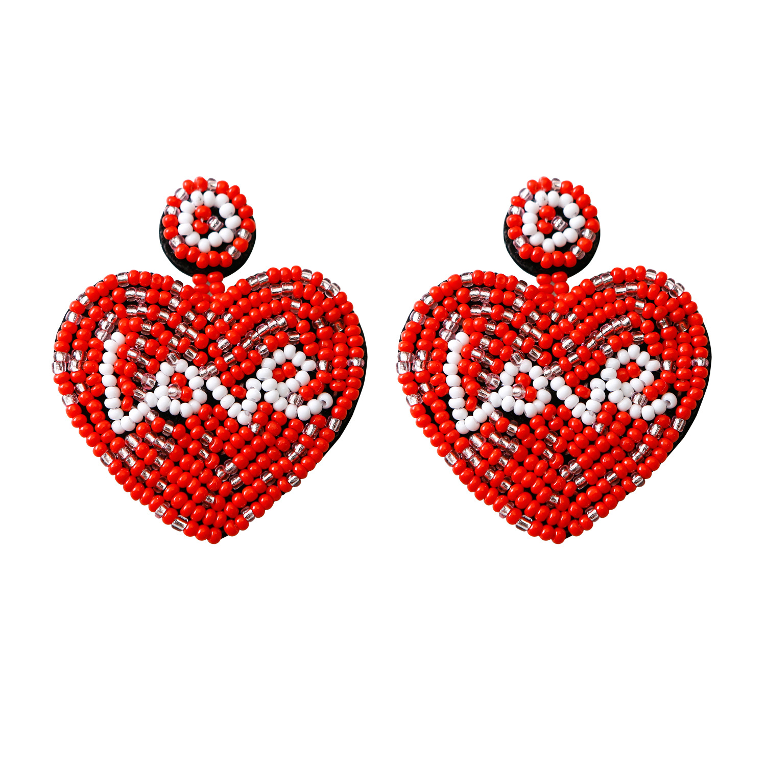 Seed Bead Tassel Earrings Bohemian Ethnic Style Handmade Earrings Handcrafted
