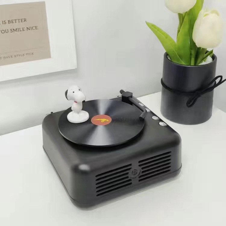 New H3 Bluetooth small speaker computer mini gift record player radio card small audio