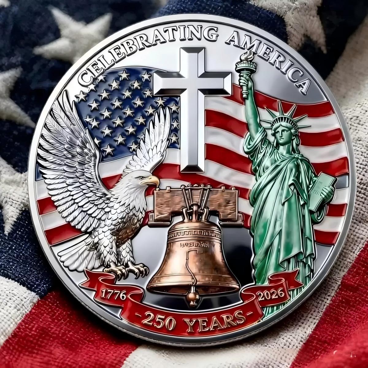 美国250周年纪念币The 250th Anniversary Independence Day Coin