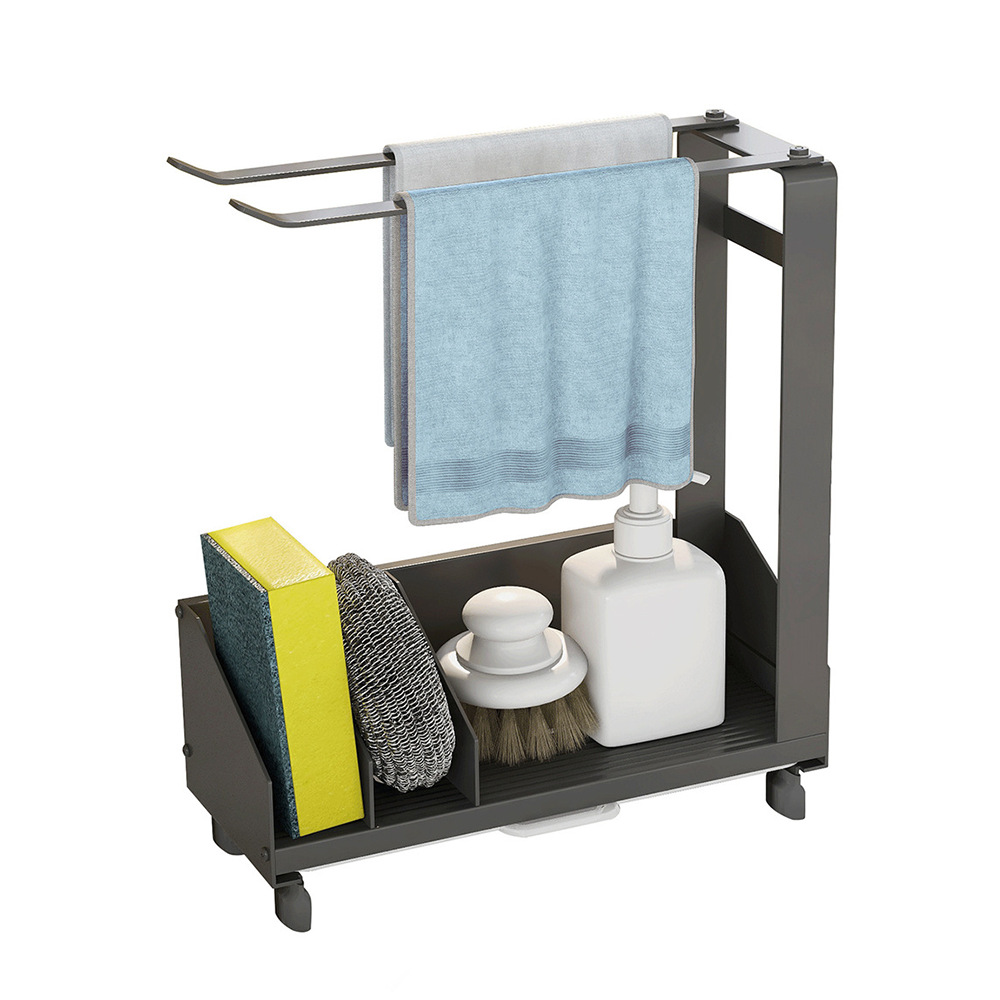 Dishcloth rack kitchen storage rack sponge draining storage dishwashing cloth dishcloth rack countertop storage