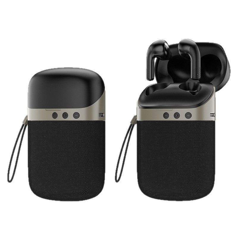 Private Mold High-Quality Bluetooth Earbuds Long Wear Comfortable Long Battery Life Noise Cancellation TWS Audio Speaker Headset 2-in-1