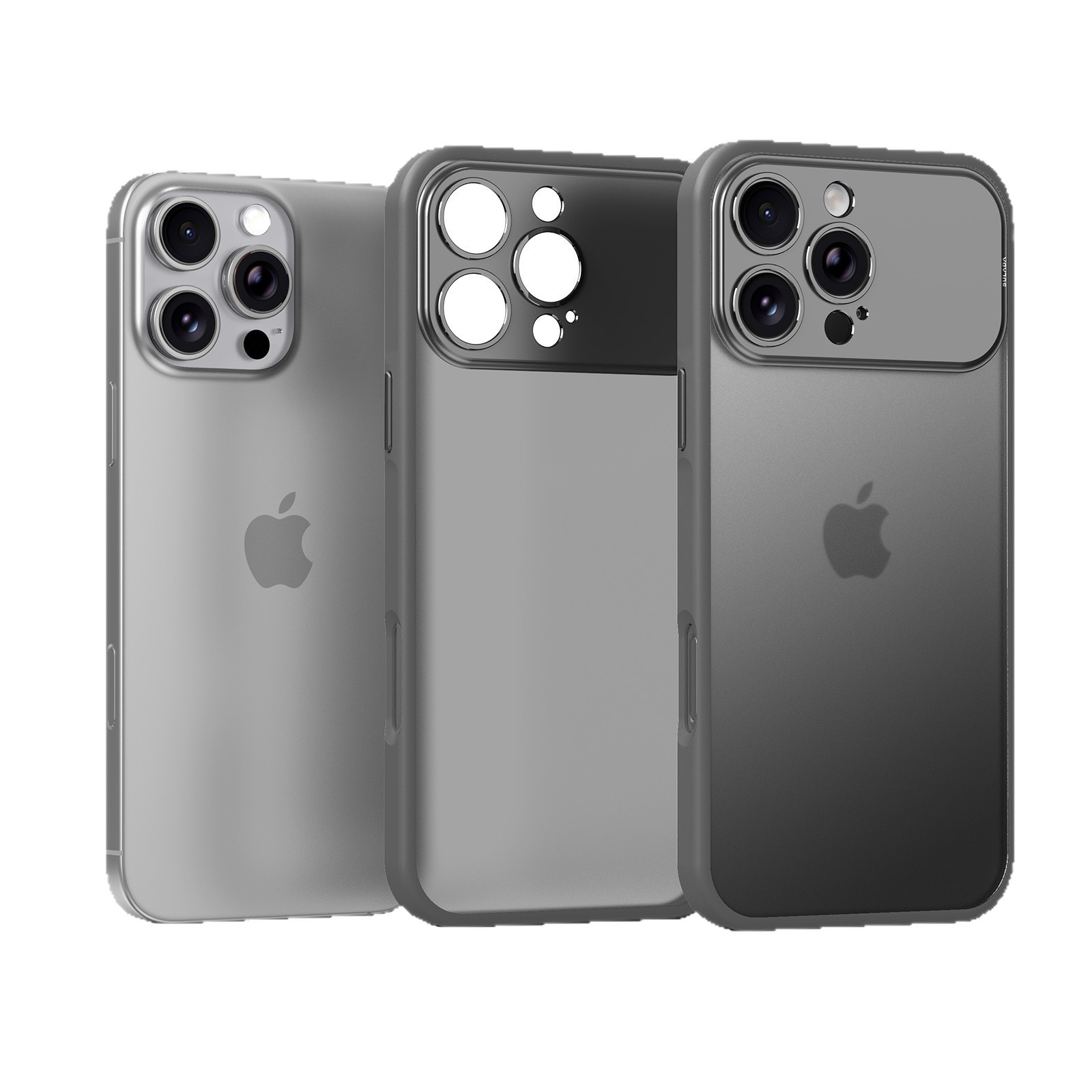 For iPhone 16 Pro Max Instant Large Window Phone Case Apple 17 Pro Pivot Case Matte Magnetic Case