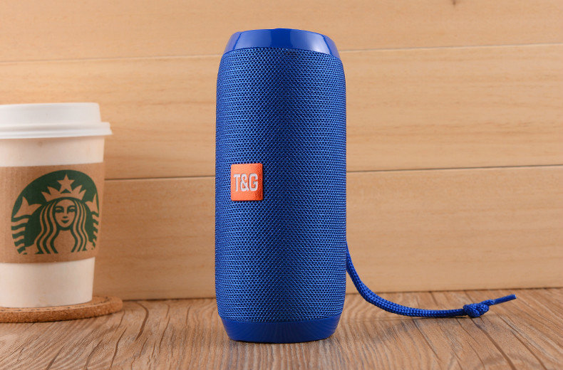 Fabric TG117 Wireless Bluetooth Portable Speaker Home Leisure Card Slot Subwoofer Music Device