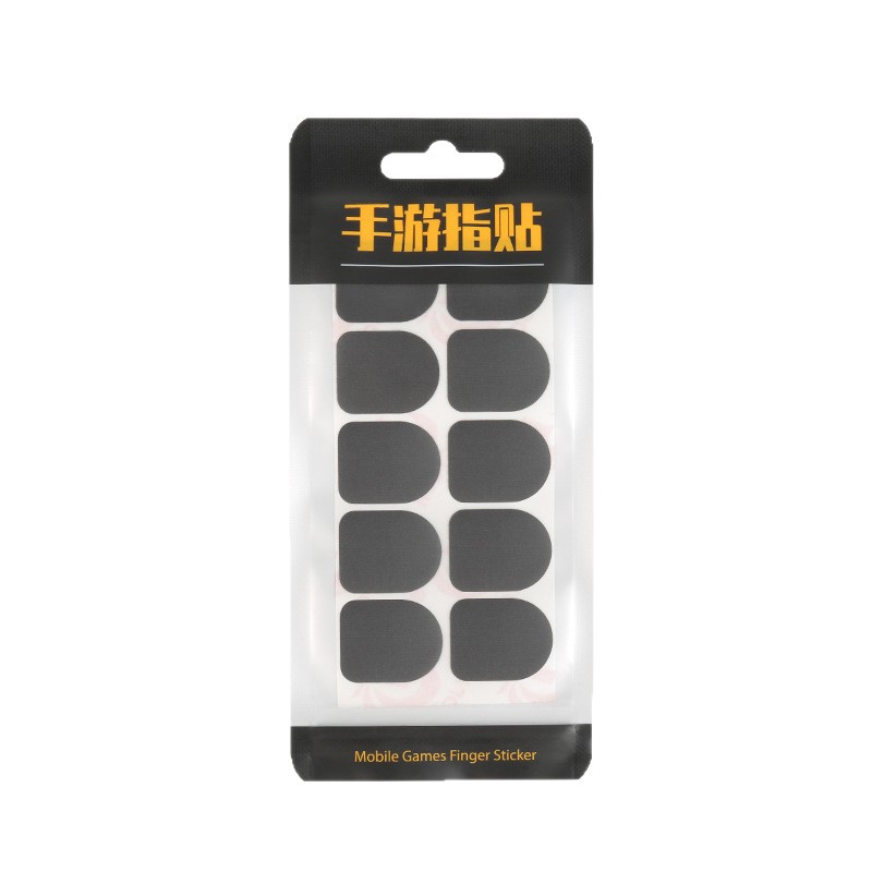 New Mobile Game Finger Sleeve Finger Sleeve Bee Sleeve Aiming Sticker Chicken Dinner Five-Finger Glove Silver Carbon Dual-Purpose Finger Sleeve