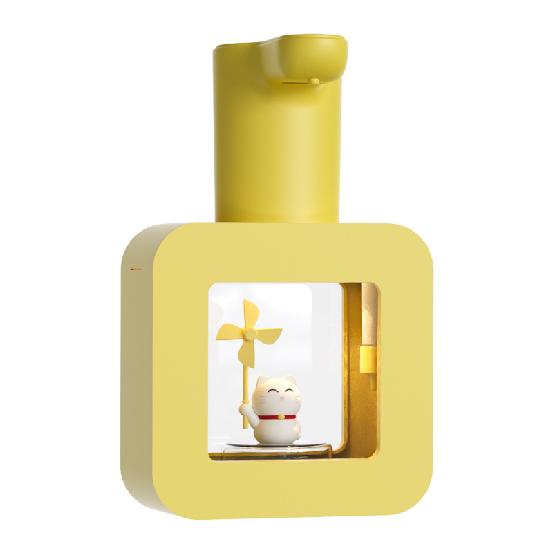 R01 Pet Cube Foam Soap Dispenser Smart Waterproof Touchless Soap Dispenser Automatic Induction Soap Dispenser for Kids