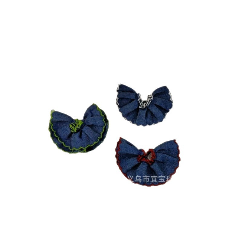 New Long Leg KT Ga Zi Sister Denim Lace Puffy Short Skirt Cute Doll Clothes Hanging Bag Decoration Accessories Matching
