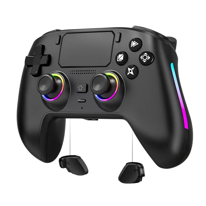 New PS5 game controller magnetic cover RGB lighting macro programming microphone wireless Bluetooth Hall ps5 controller