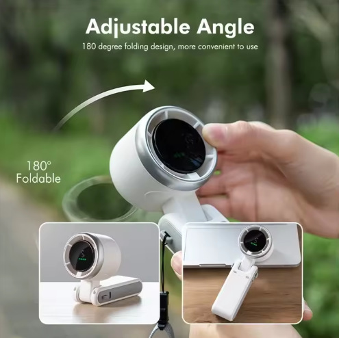 N607 Handheld USB Charging Fan Outdoor Portable Long Battery Life High Speed Turbo
