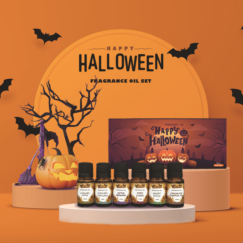Plant Aromatherapy Essential Oil Candle Aroma Stone Aroma Diffuser High Concentration Essential Oil Halloween Home Fragrance