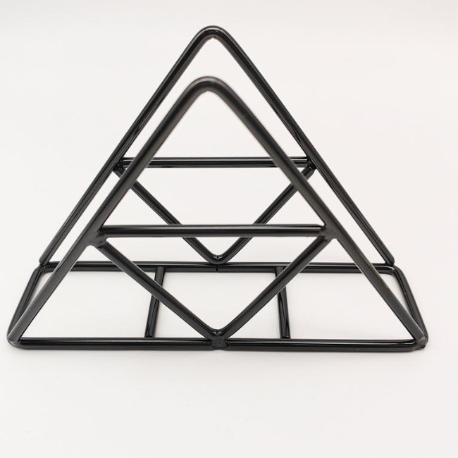 Simple Napkin Holder Iron Gold Vertical Metal Napkin Holder Triangle Coffee Restaurant Hotel Napkin Storage Rack