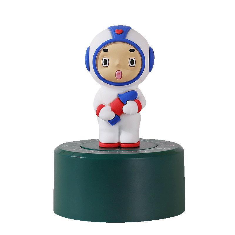 Cute Cartoon Timer Children's Learning Self-Discipline Alarm Clock Exquisite Kitchen Time Management Countdown Timer Reminder