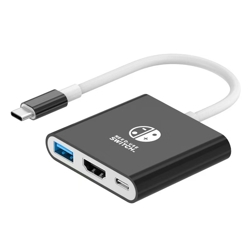 Switch Portable Docking Station 3-in-1 Converter Screen Mirroring Device OLED Console Converter Docking Station