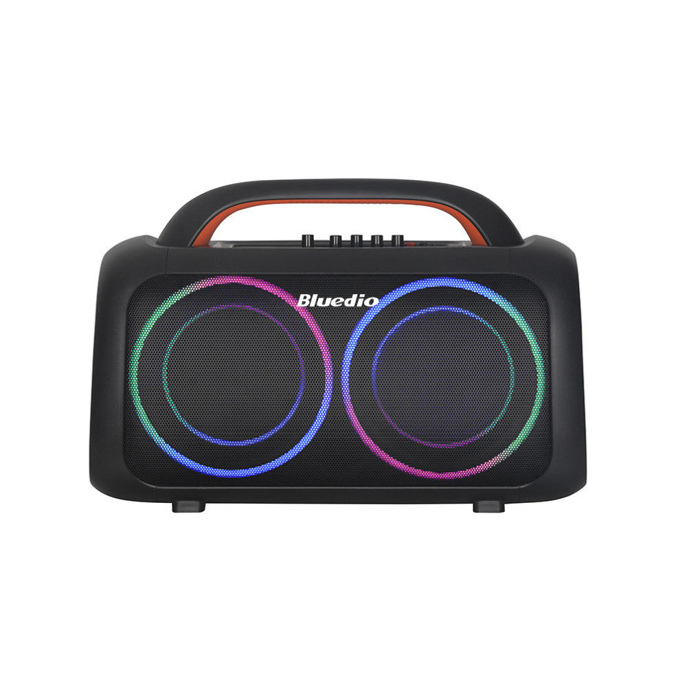 Dual Speaker Bluetooth Speaker Outdoor Portable Subwoofer Home Living Room KTV Card Slot Handle Audio