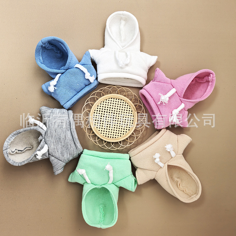 13cm doll clothes panda pendant outfit dress up toy bear accessories teddy bear small clothes custom LOGO
