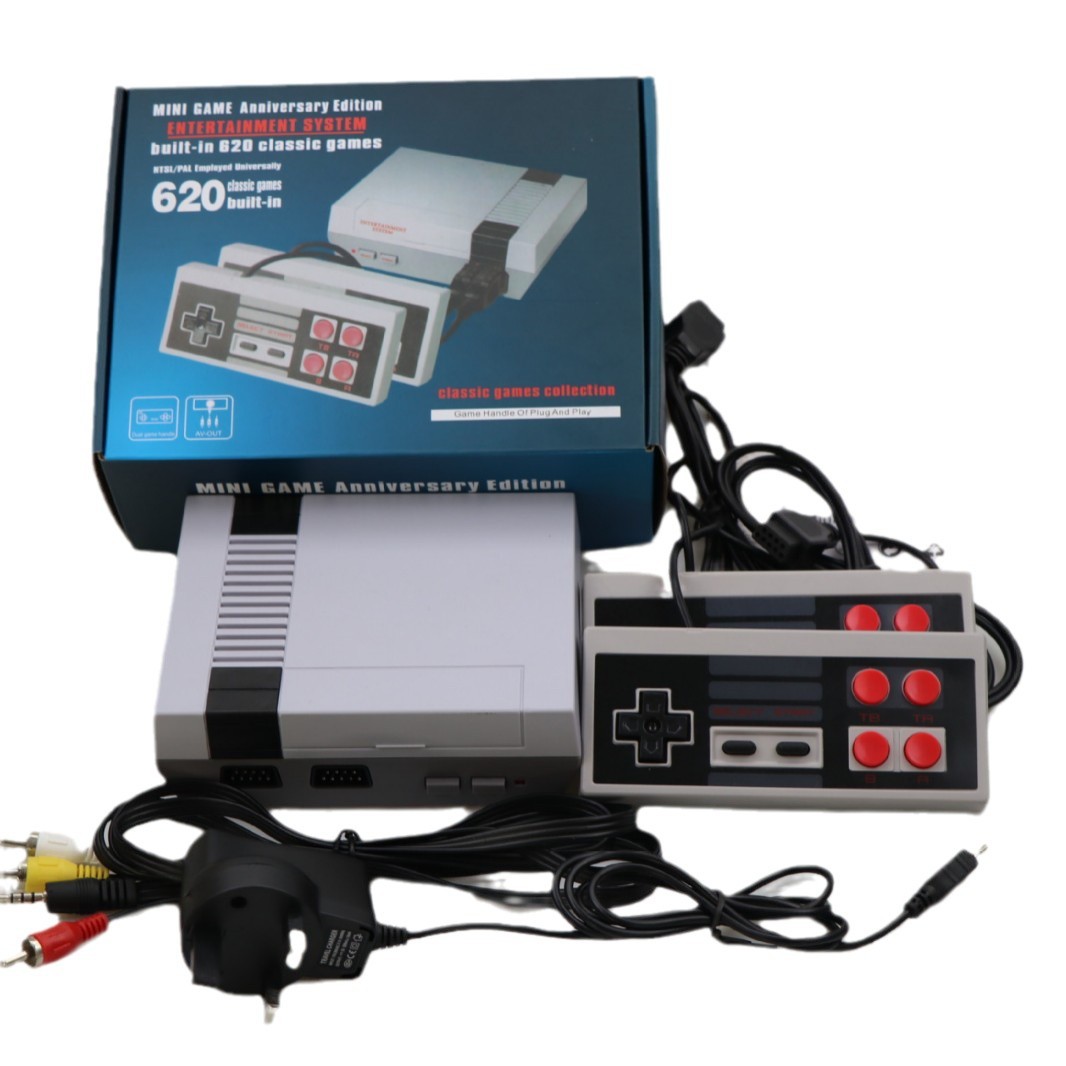 620 Game Console 500-in-1 NES Home TV Game Console Retro 80s FC Famicom