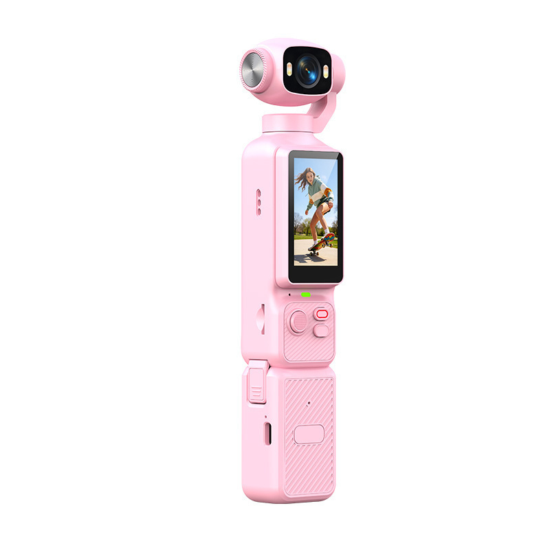 Handheld Sports Camera Wireless Connection Camera Record and Shoot HD Anti-Shake Outdoor Sports Face Tracking Camera