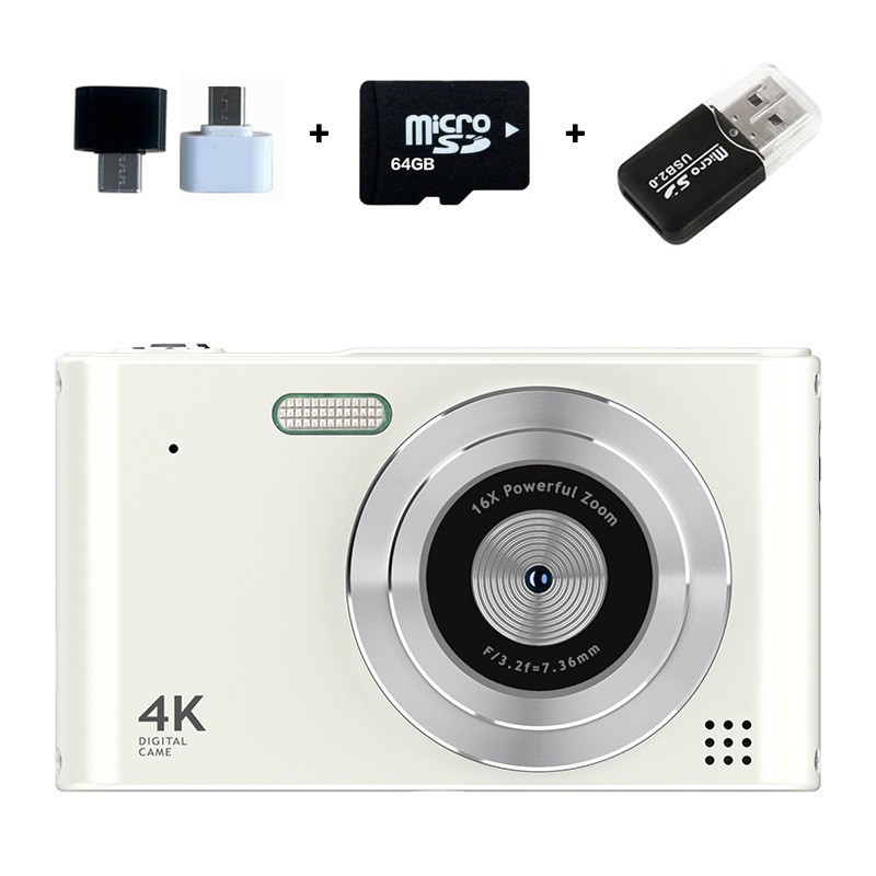 H15白色+64G内存卡+安卓手机转接头+USB读卡器