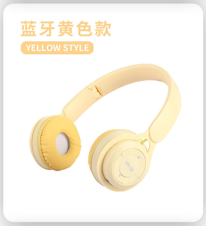 Y08 Wireless Stereo Bluetooth Card Headphone Headband Sports Noise Reduction Game Portable New