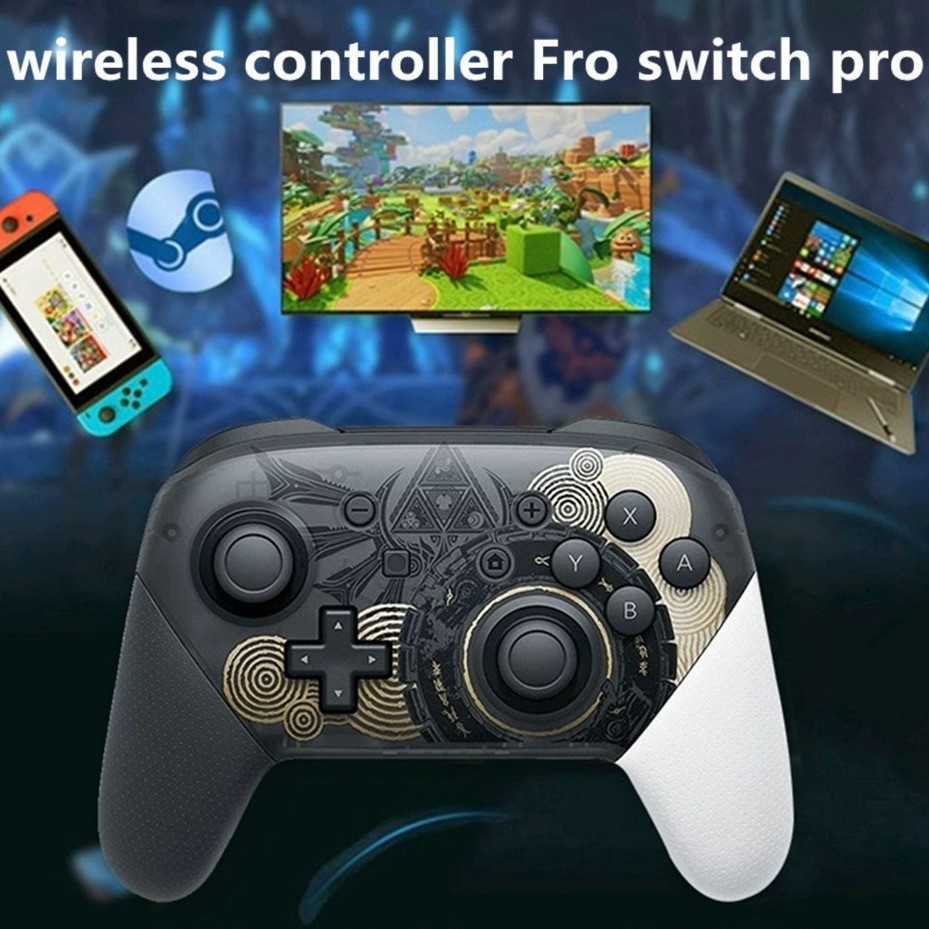 Switch PRO game controller, domestic with NFC, wake-up, gyroscope, Splatoon 2