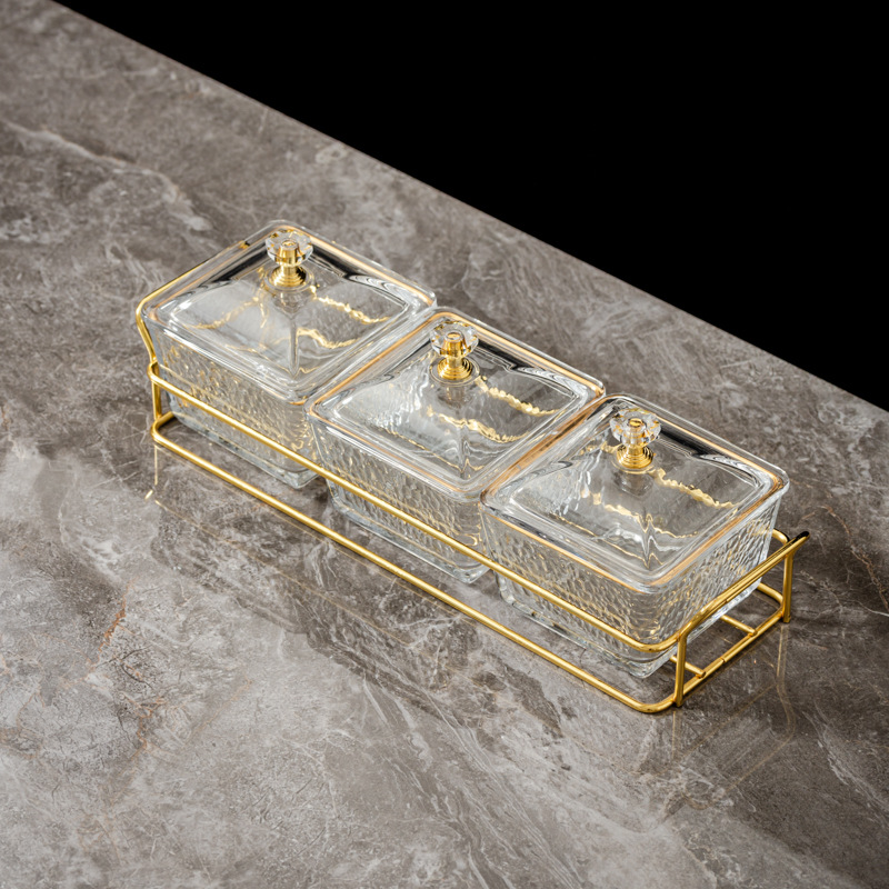 Nordic acrylic fruit tray, bar, KTV, foot bath, hairdressing, commercial display plate, snack dish, compartment tray, storage box