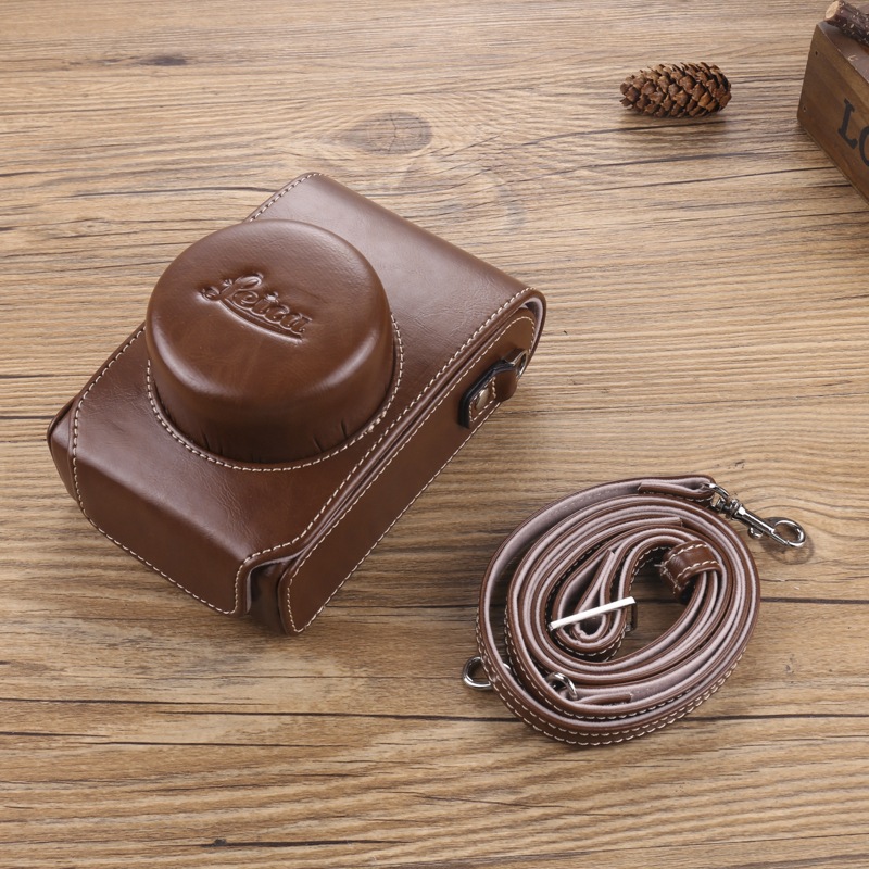 Leather case for Leica C-LUX D-LUX7 typ109 D-LUX6 Panasonic LX100m2 LX5/3 camera bag