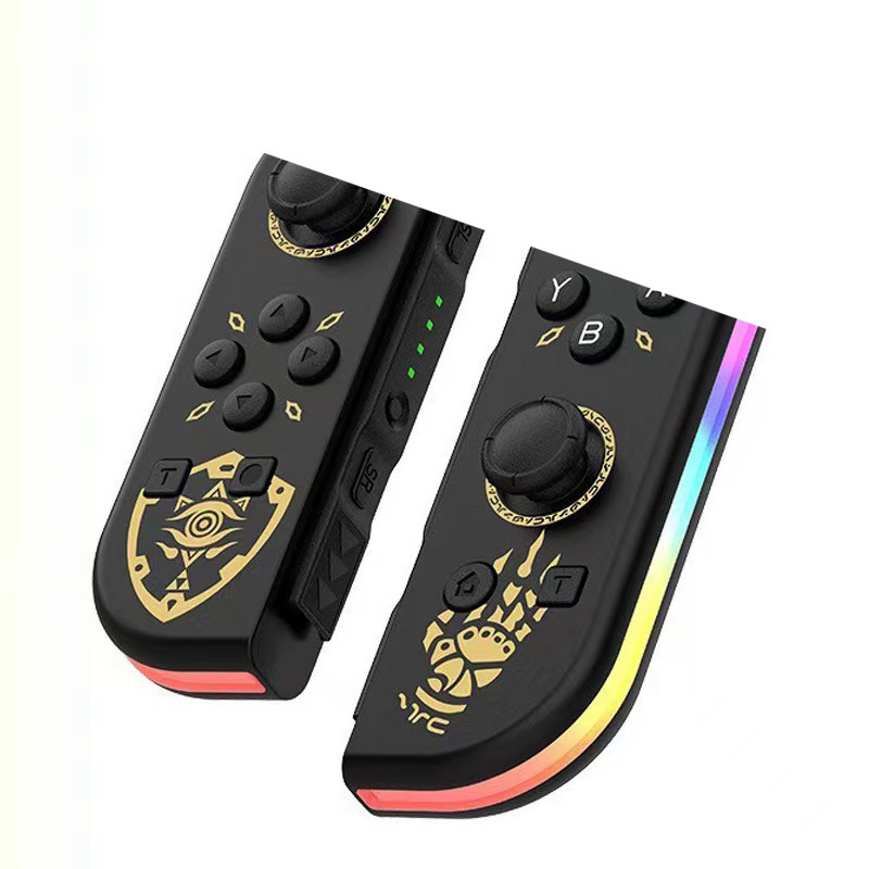 Switch Left and Right Handles Joycon Small Handle Bluetooth Handle NS Private Mold Game Wireless RGB Light Handle