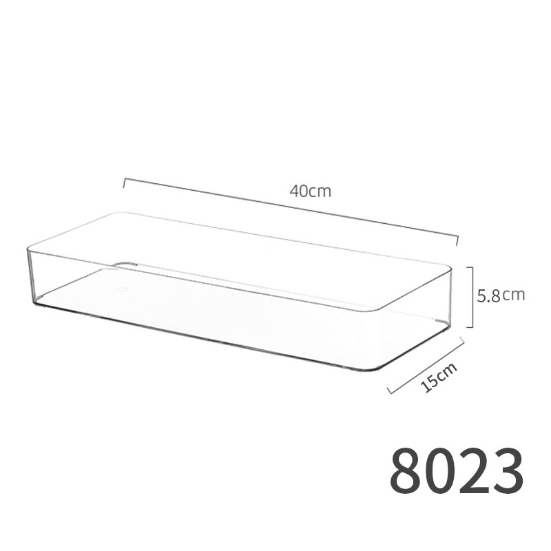 8023.矮透盒-特长 PET高透明可叠加