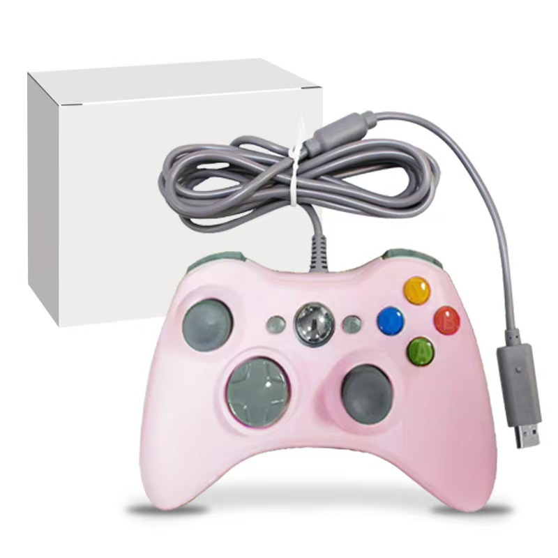 Gamepad USB wired plug and play computer xbox multi-platform compatible pc asymmetric dual vibration