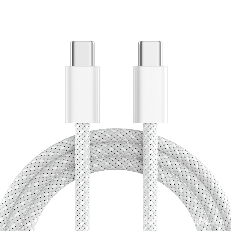Type-C to Type-C 60W Data Cable for iPhone 15 16 Samsung Huawei Fast Charging Cable