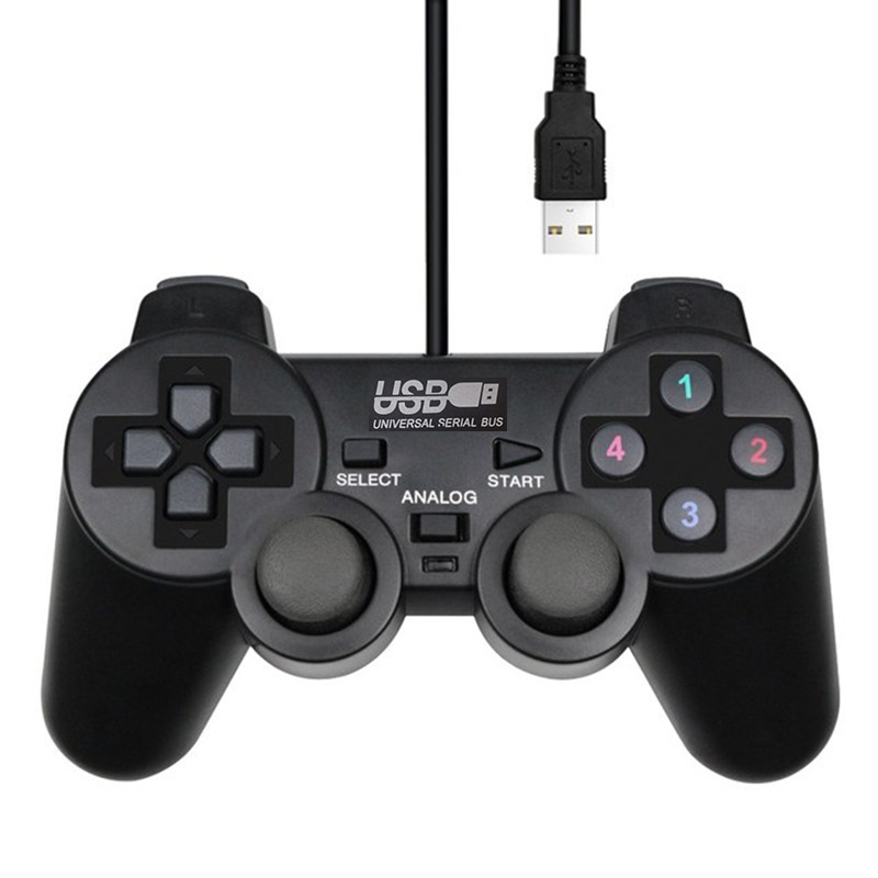 PS2 controller appearance USB interface single player PC computer wired game controller multifunctional PS3 Android Switch