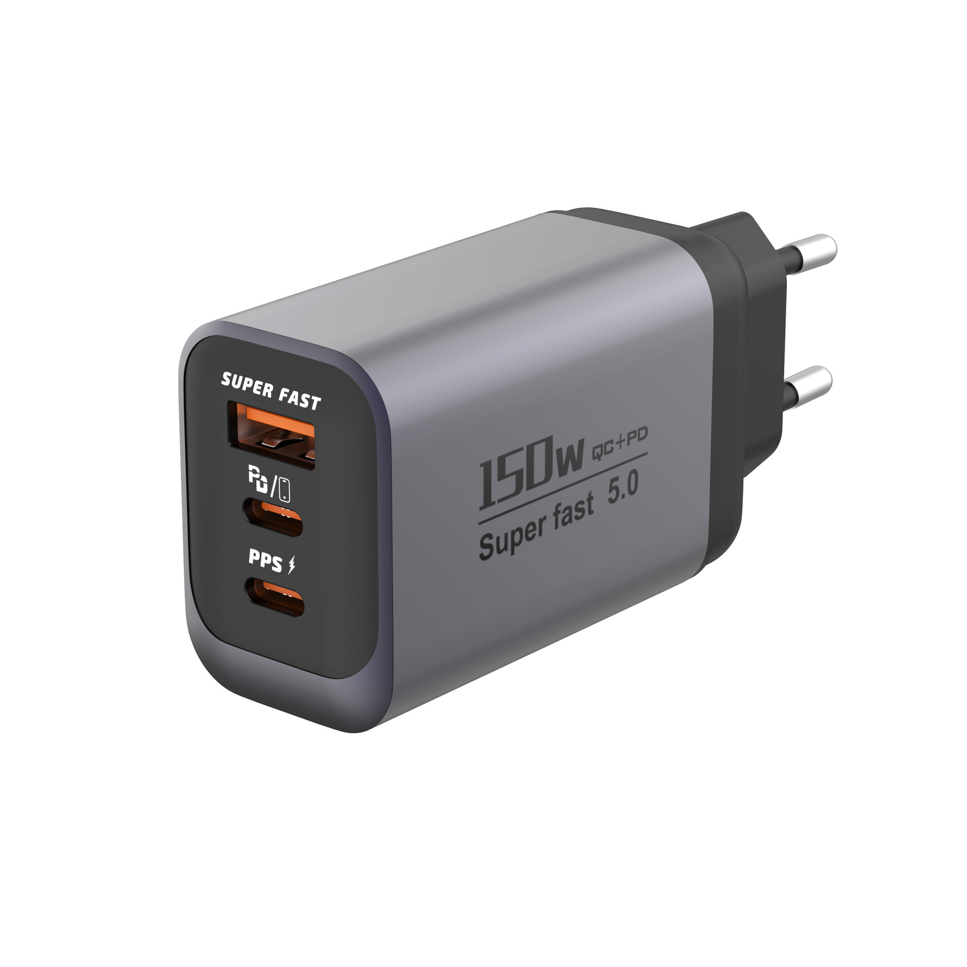 Fast Charging 150W All-Protocol Charger Head 2C+U Travel Charger Smart Small Appliance Multi-Port Fast Charger UK