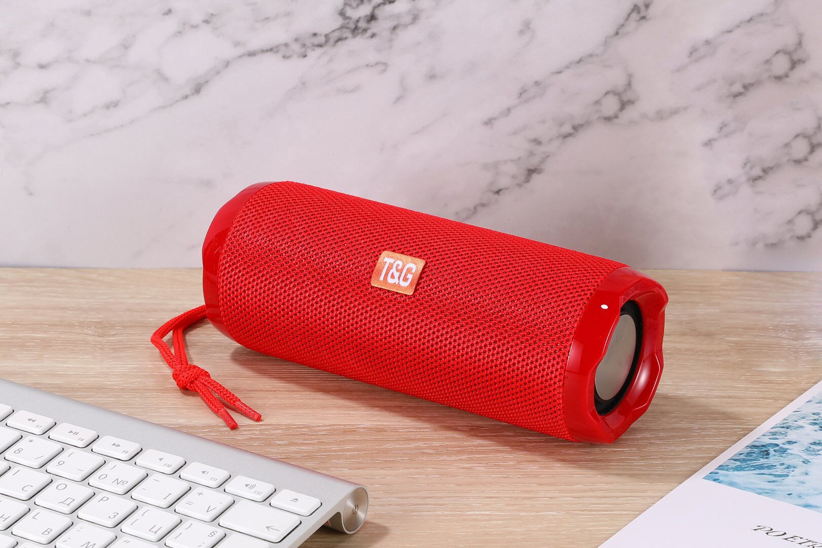 New TG191 Wireless Bluetooth Speaker TWS Portable Bluetooth Speaker Fabric Waterproof U Disk Card Speaker