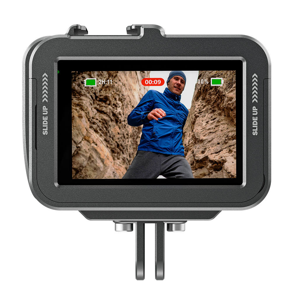 TELESIN Metal Cage for GoPro 12/11/10/9 Camera Horizontal and Vertical Shooting Protective Frame