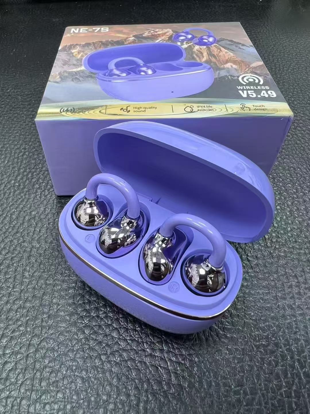 NE-7S Huaqiang North sports non-in-ear true wireless Bluetooth earphone new clip-on