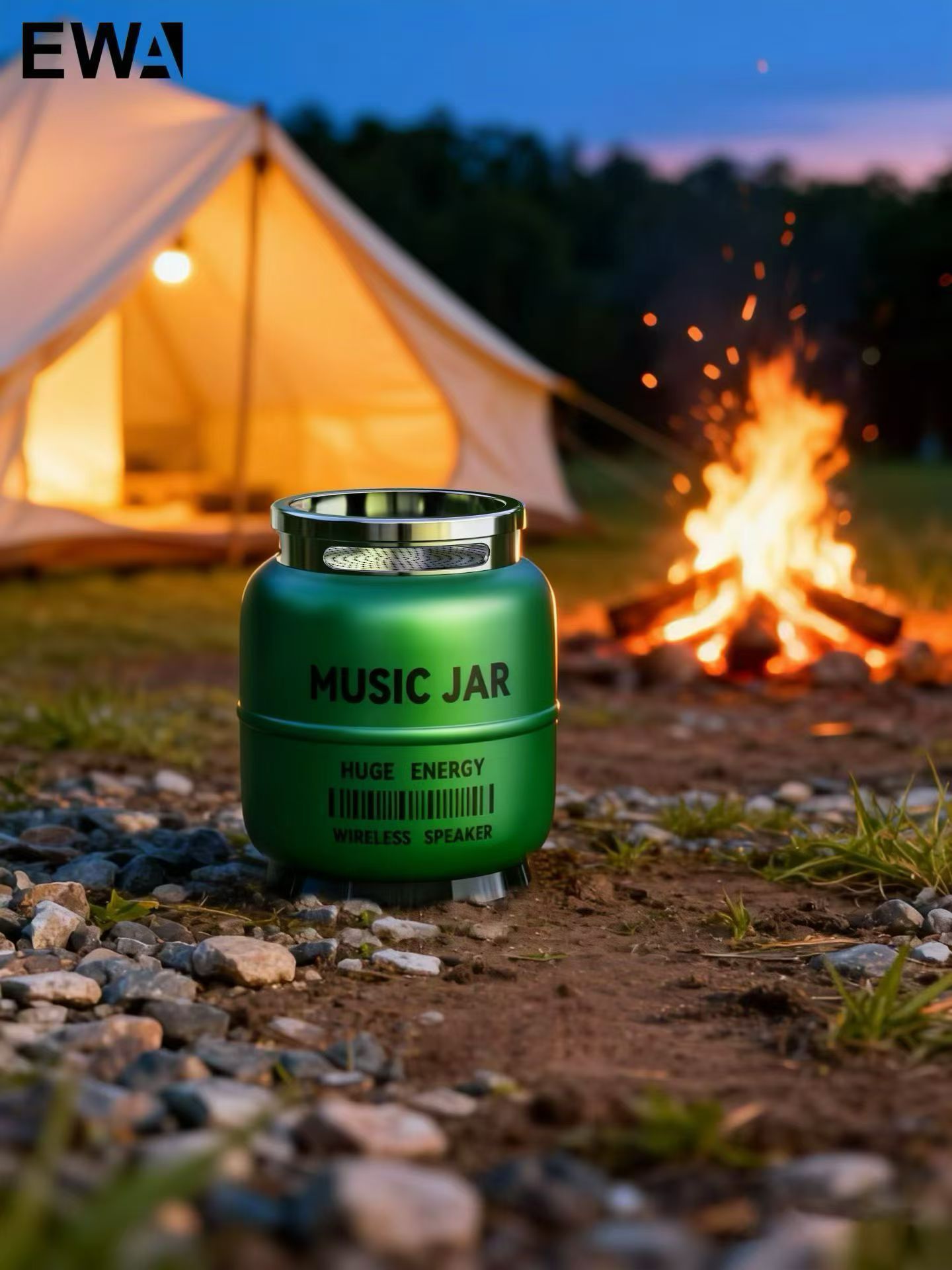 Sound for Love A165 Vertical Small Gas Cylinder Metal Bluetooth Portable Small Speaker High Quality Bluetooth