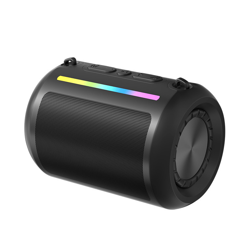 Portable home Bluetooth speaker small steel cannon supports TF card USB desktop wireless loud small speaker
