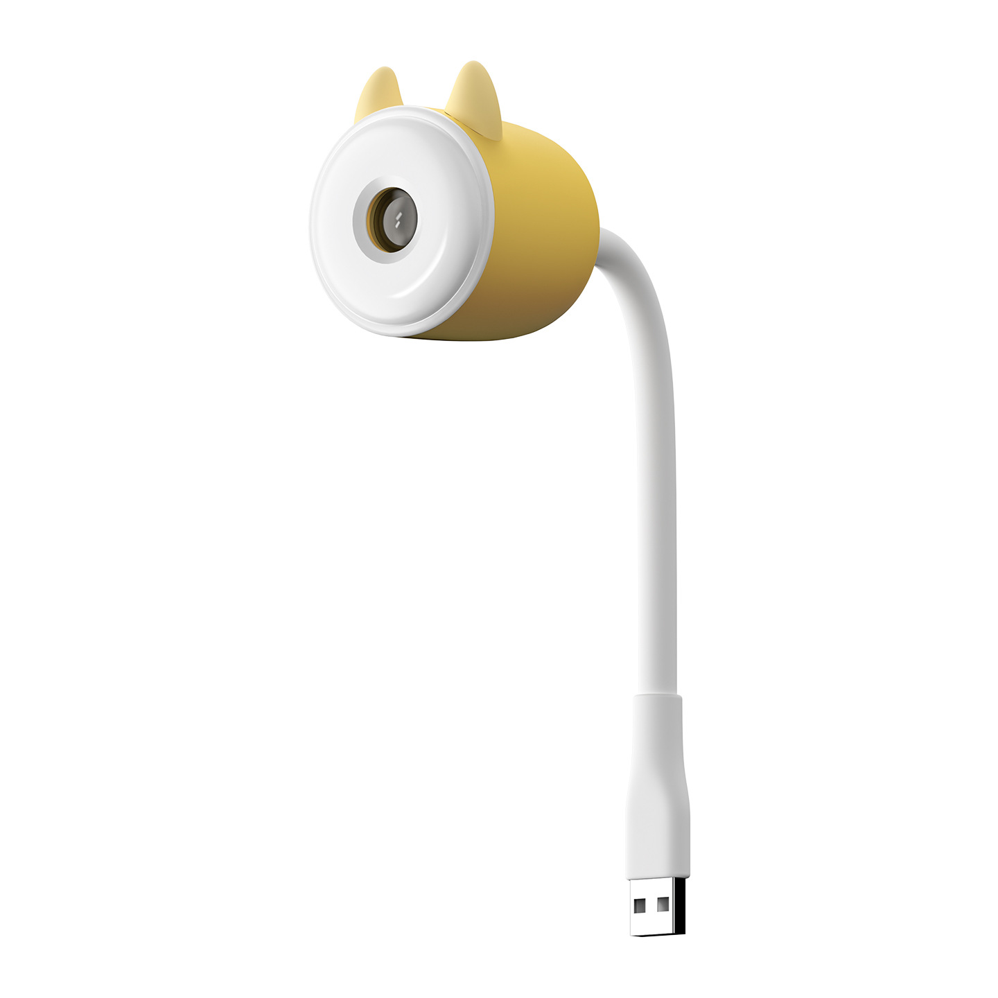 New Product USB Soft Tube Moon Projection Lamp Direct Plug Voice Atmosphere Lamp Remote Control LED Night Light Gift