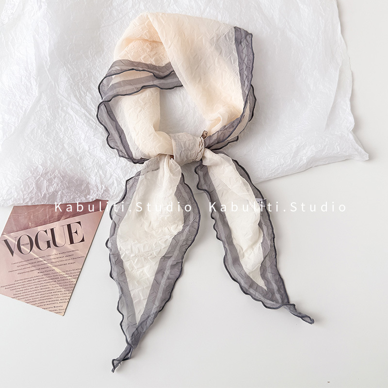 戎马边框菱形压皱-浅灰框 · 34X110cm
