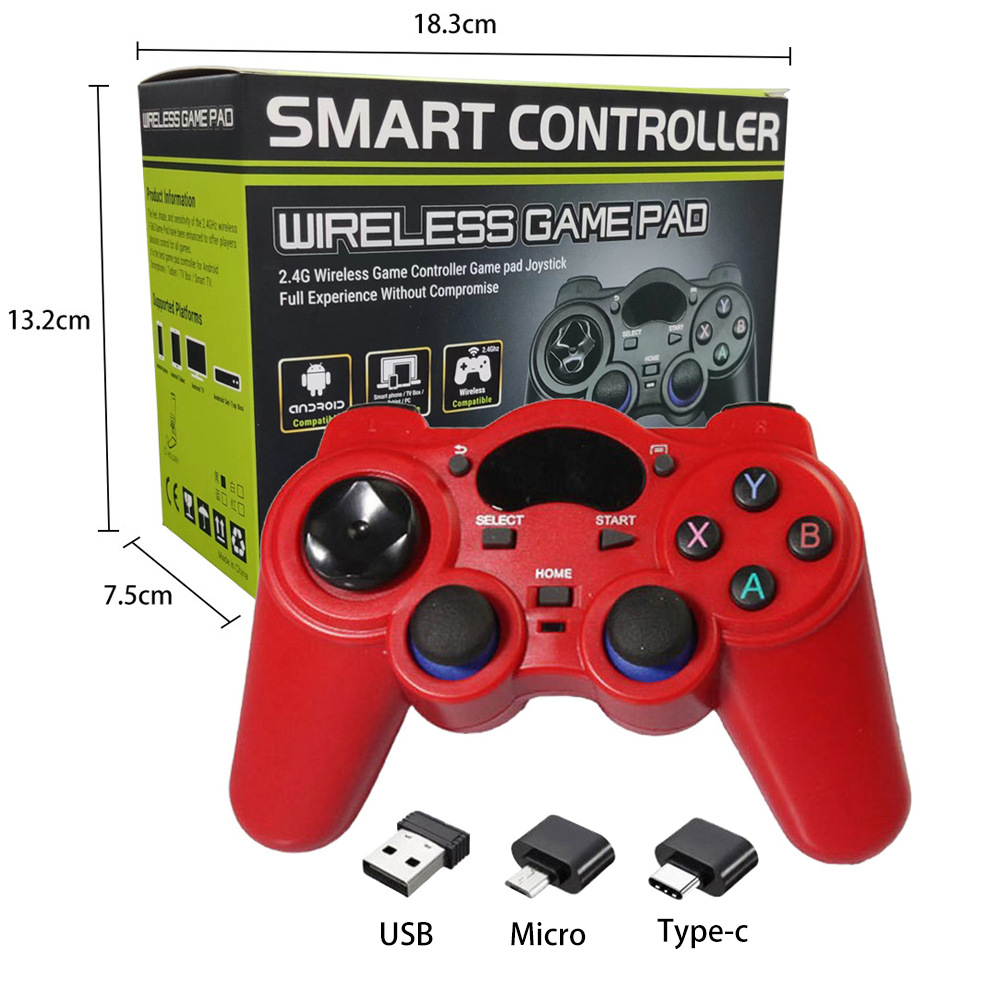2.4G Wireless Controller Android Smart Wireless Controller Compatible with P3 Steam TV Box TVBOX PC360
